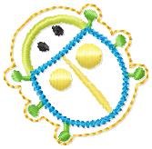 SS Beetle Bug Embroidery File