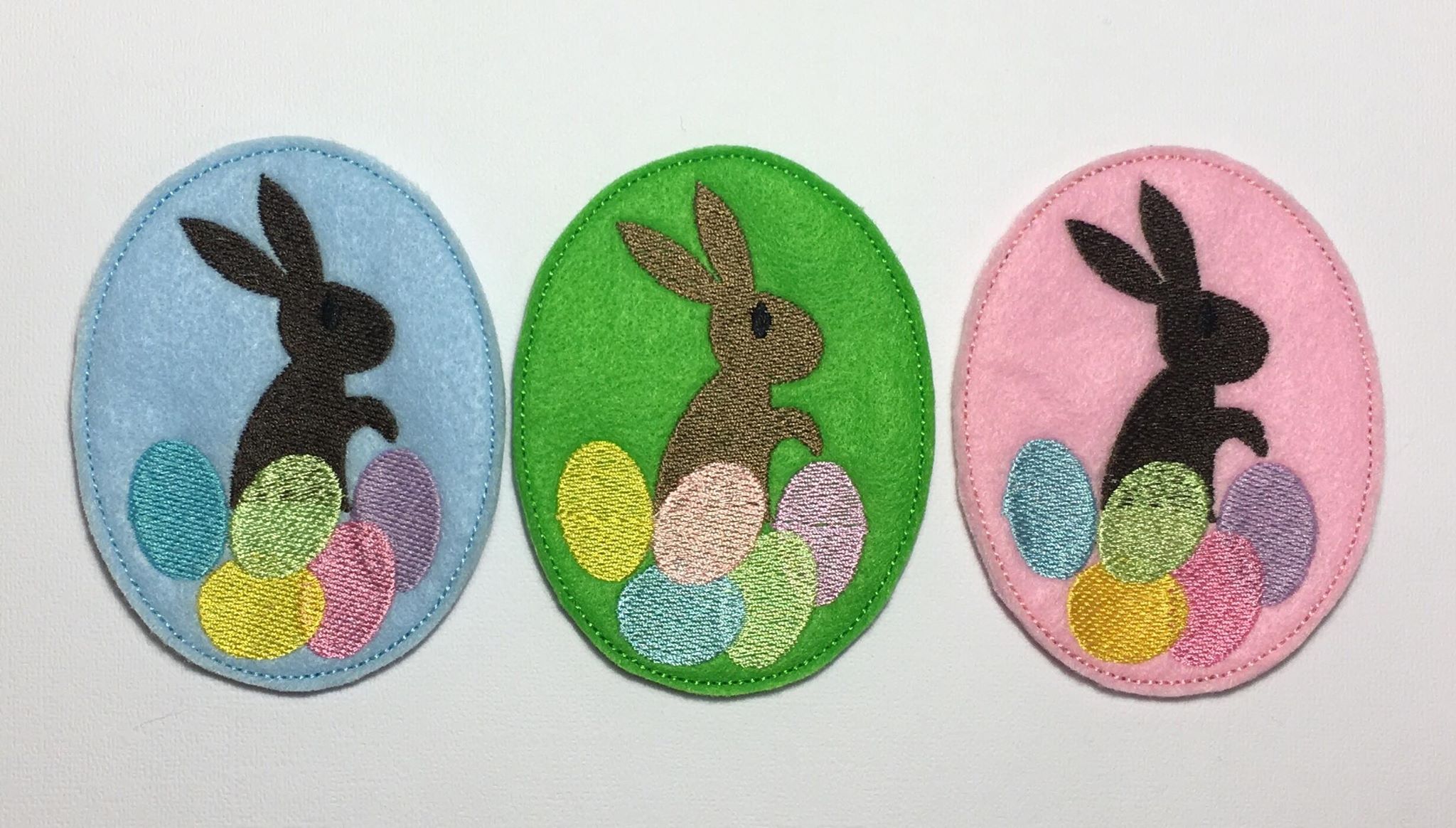 SSBJ Bunny Eggs Embroidery File