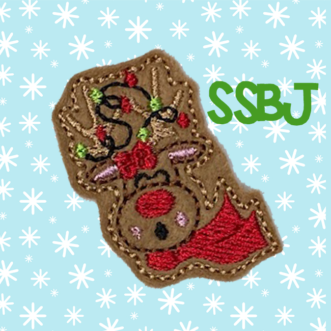 SSBJ Caroling Rudolph Embroidery File
