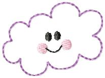 Cloud Embroidery File