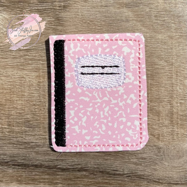 SSBJ Composition Notebook Embroidery File