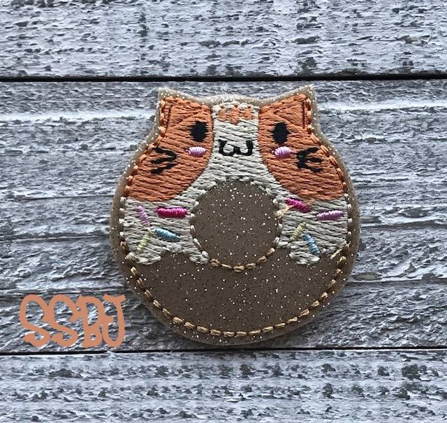SSBJ Calico Cat Donut Embroidery File