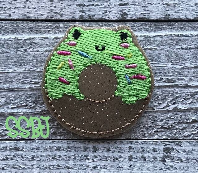 SSBJ Froggie Donut  Embroidery File