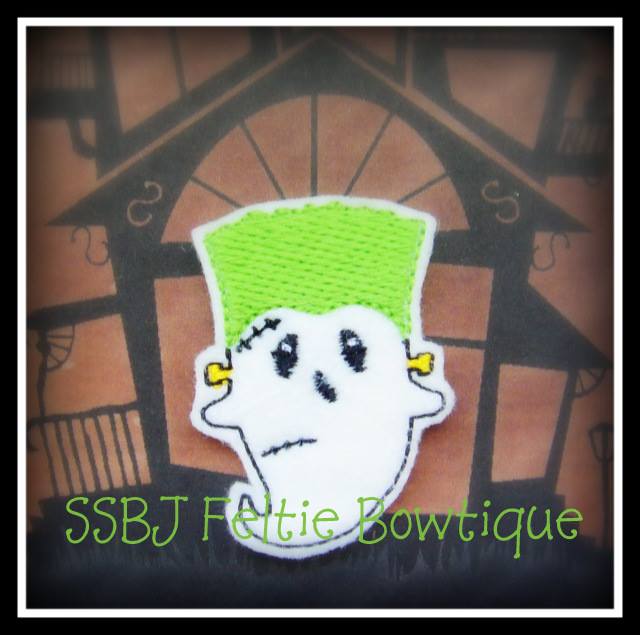 SSBJ Franken Ghost Embroidery File