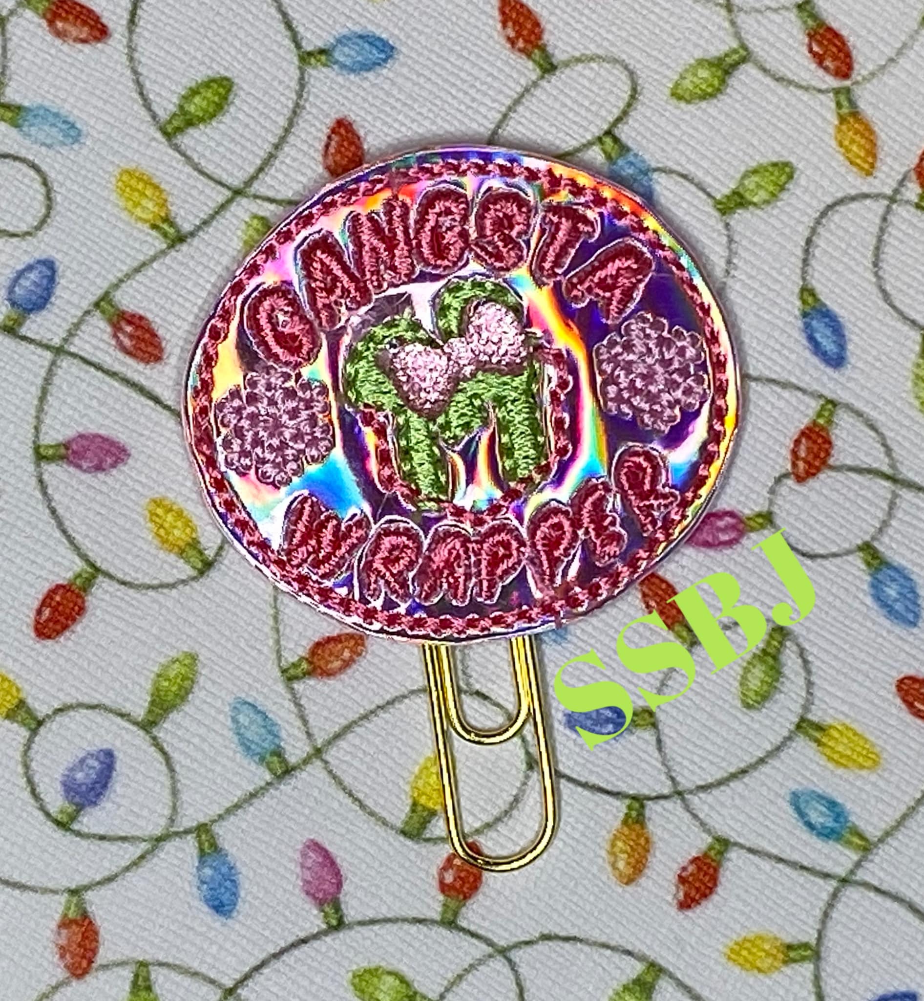 SSBJ Gangsta Wrapper Embroidery File