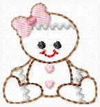 Ginger Cookie Embroidery File