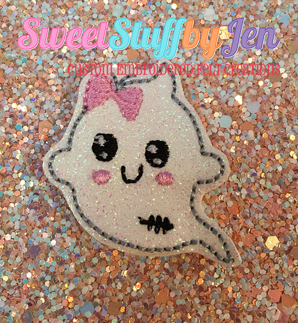 SSBJ Girlie Ghost Embroidery File