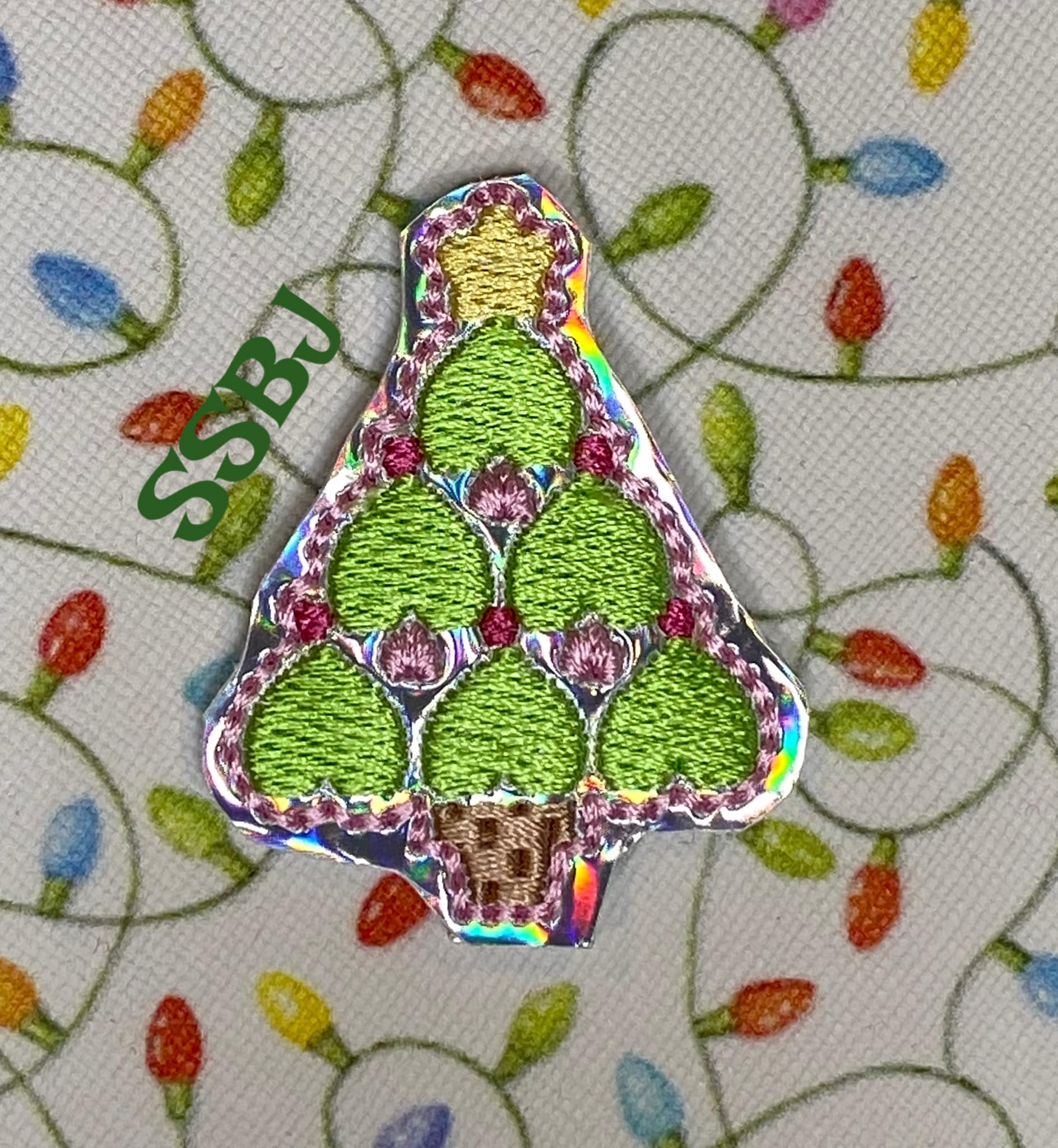 SSBJ Heart Love Tree Embroidery File