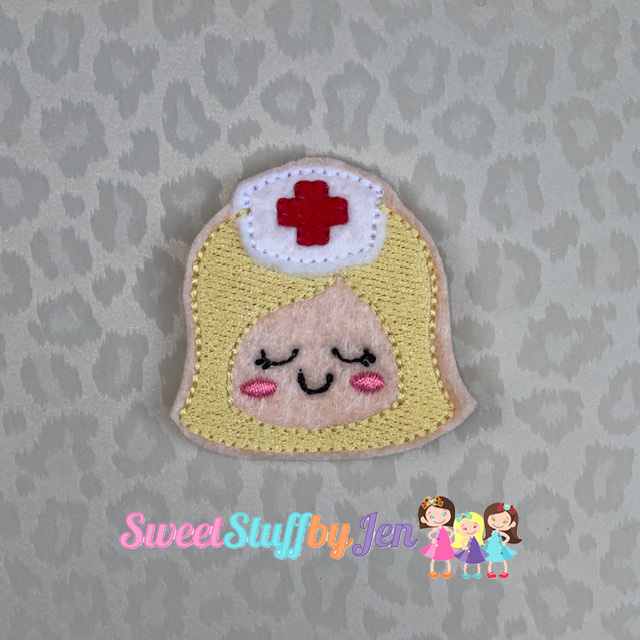 SSBJ Little Miss Nurse Embroidery File
