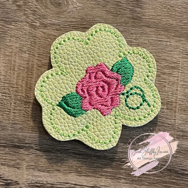 SSBJ Floral Irish Clover Embroidery File