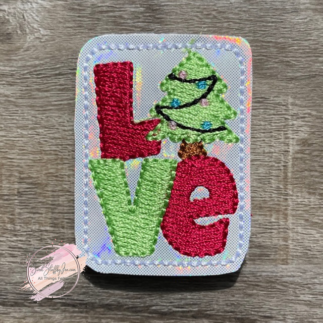 SSBJ LOVE Forest Tree Embroidery File