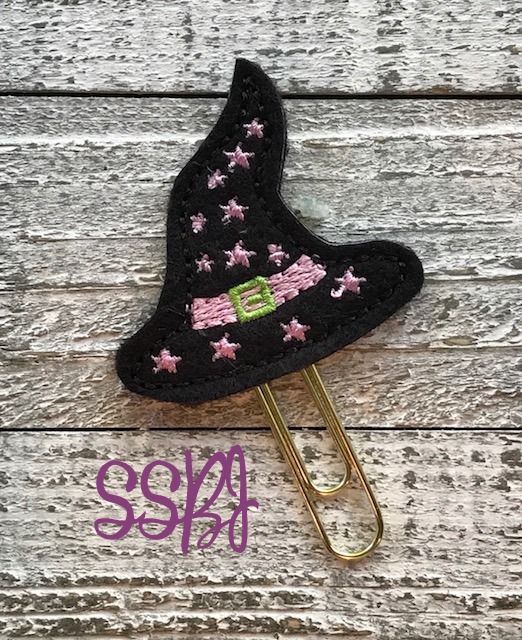 SSBJ Star Witch Hat Embroidery File