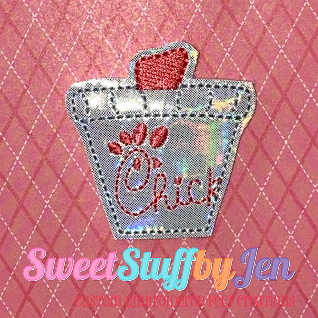 SSBJ Chick Soda Pop Embroidery File