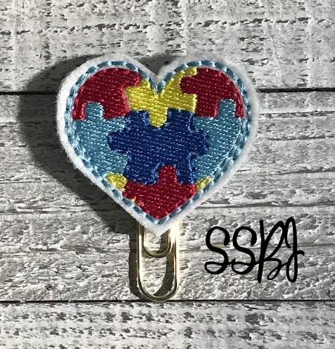 SSBJ Puzzle Heart Embroidery File