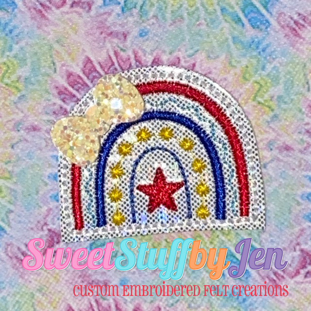 SSBJ Rainbow Star Embroidery File
