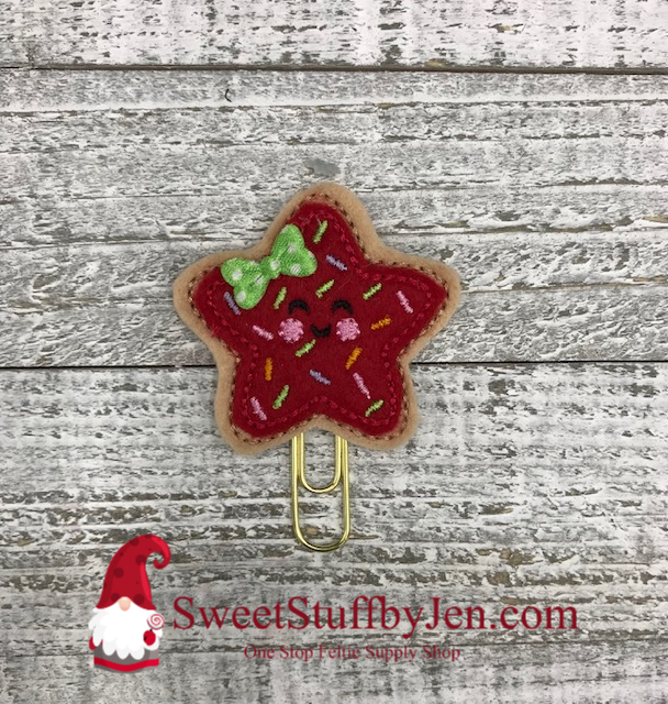 SSBJ Sprinkle Star Cookie Embroidery File
