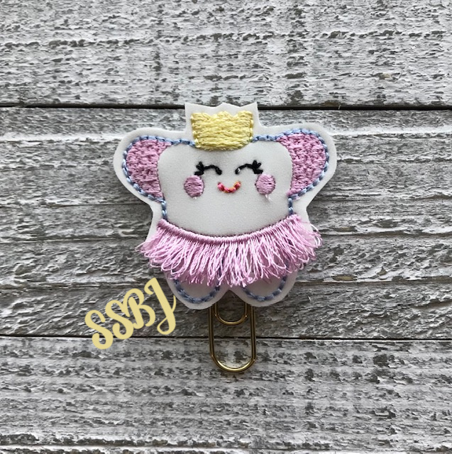 SSBJ Fringe TOOTH Fairy  Embroidery File