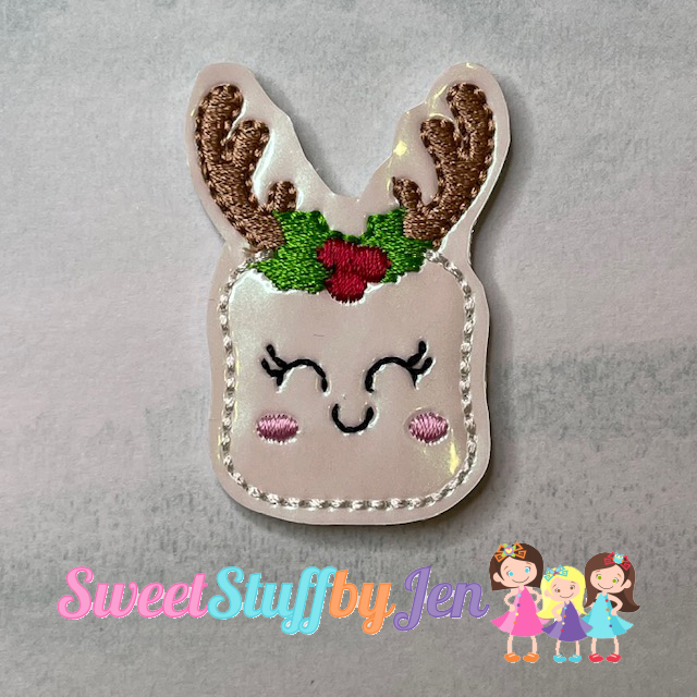 SSBJ Marshmallow Reindeer Embroidery File