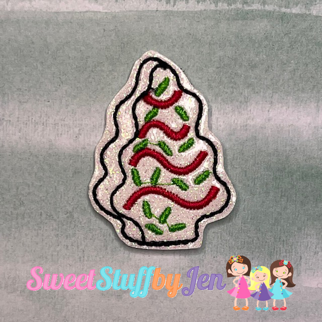 SSBJ Christmas Cake Embroidery File