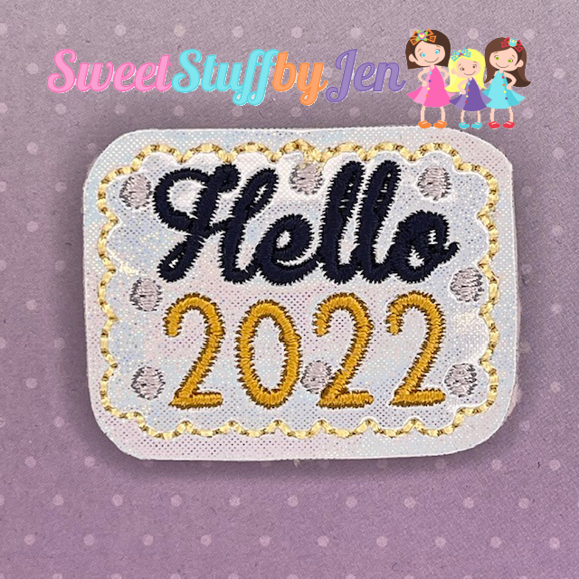 SSBJ Hello 2022 Embroidery File