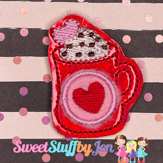 SSBJ Whipped Heart Cocoa Embroidery File