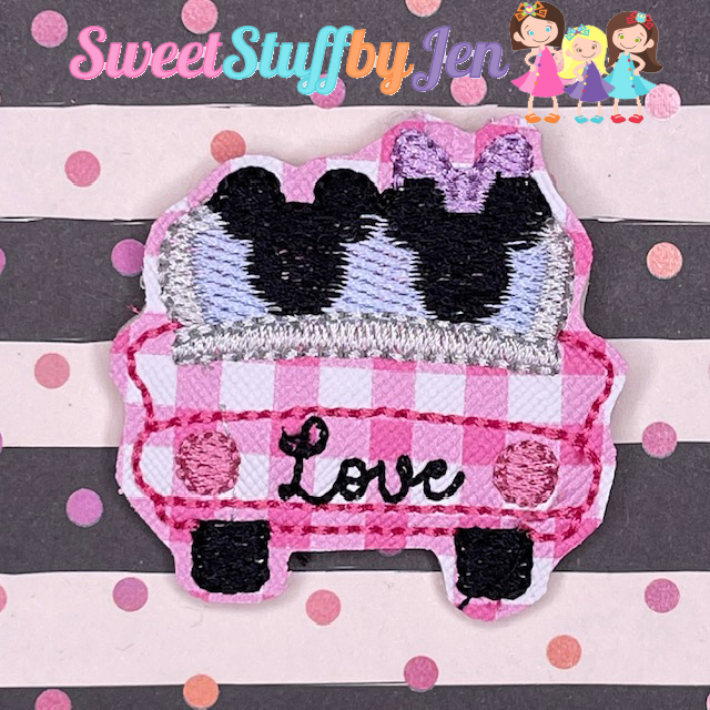 SSBJ Love Drive Embroidery File