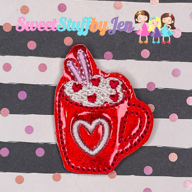 SSBJ Heart Sprinkle Cocoa Embroidery File