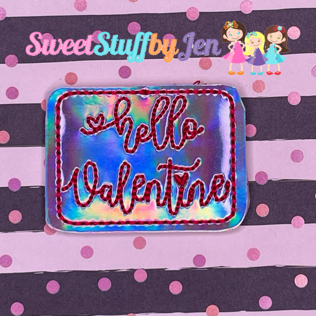 SSBJ Hello Valentine Embroidery File
