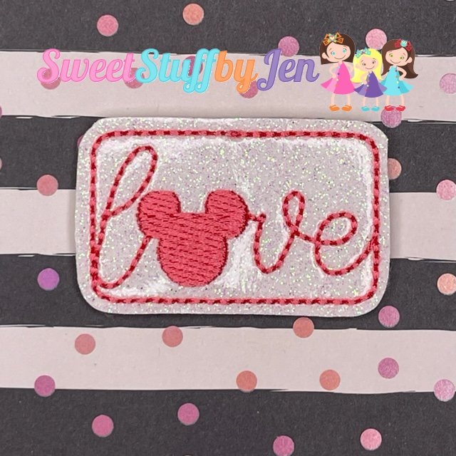 SSBJ Mouse Love 2 Embroidery File