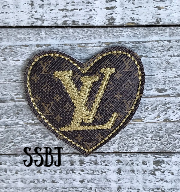 SSBJ LV Heart Embroidery File