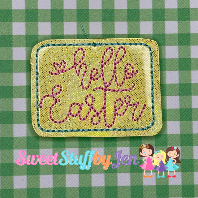 SSBJ Hello Easter Embroidery File