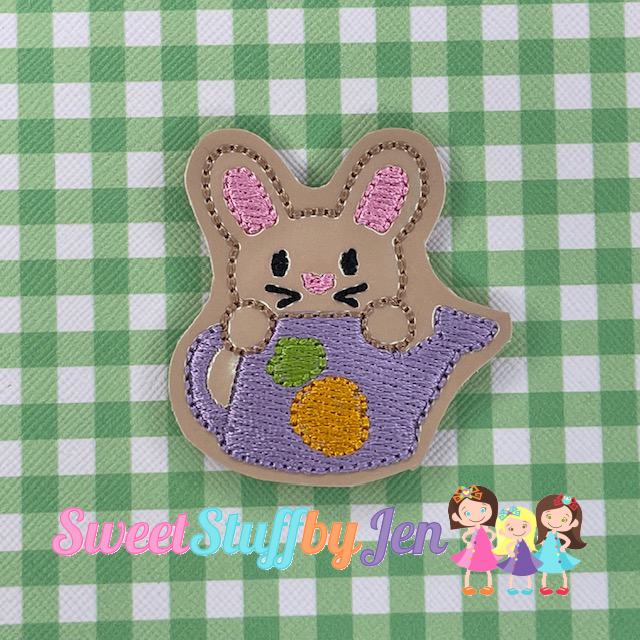 SSBJ Peek A Boo Bunny Embroidery File