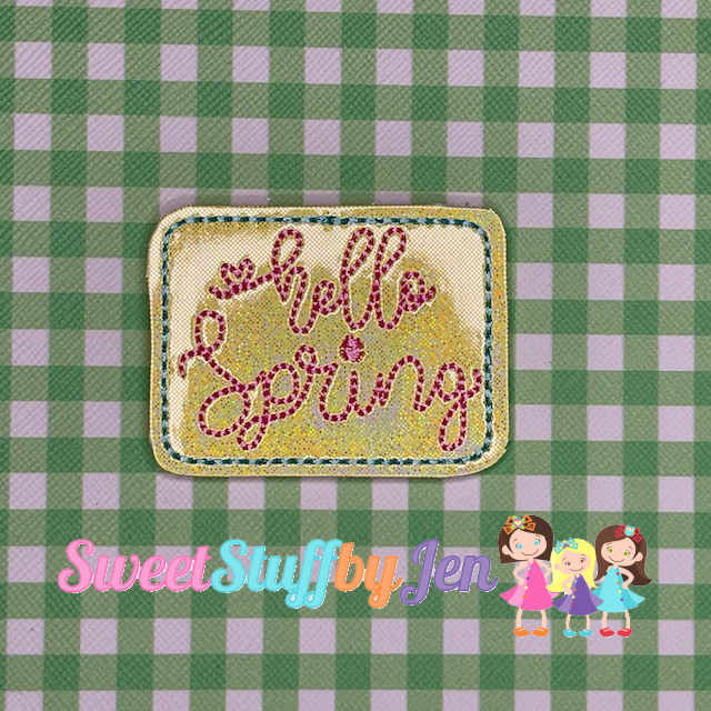 SSBJ Hello Spring Embroidery File
