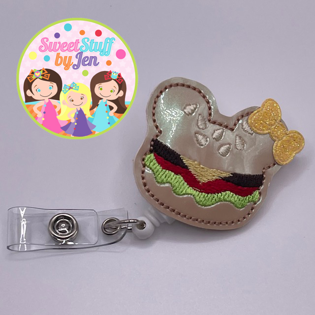SSBJ Mouse Burger Embroidery File