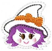 Treat Witch Embroidery File