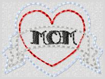 Love Mom Embroidery File