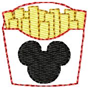 SSBJ MM French Fries Embroidery File