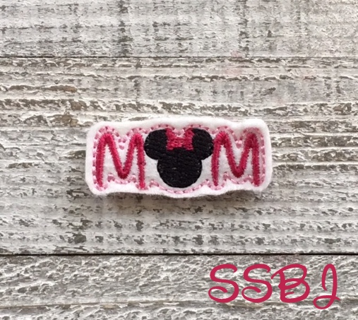 SSBJ Mouse MOM Embroidery File