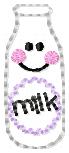 Milk Embroidery File