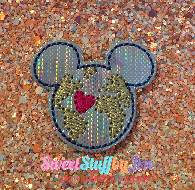 SSBJ World Mouse Embroidery File