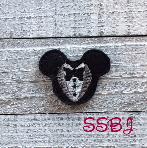 SSBJ Mr Mouse Tux Embroidery File
