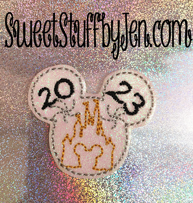 SSBJ Mouse Ears Castle Embroidery File