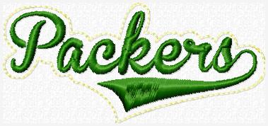 Packers Glam Band Embroidery File