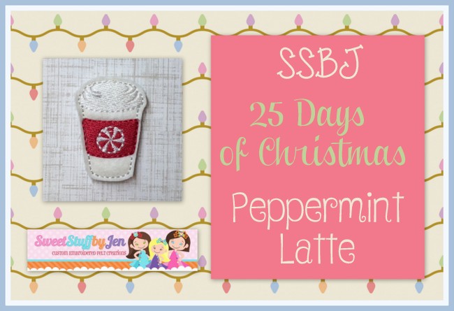 SSBJ Peppermint Latte Embroidery File