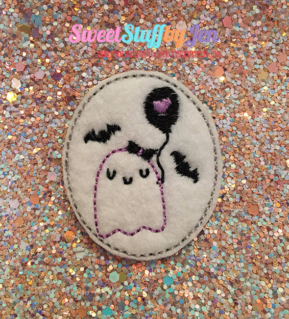 SSBJ Ghost Balloon Embroidery File