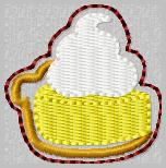 Pumpkin Pie Filled Embroidery File