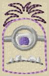 Purple Minion Embroidery File