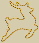 Reindeer Cookie Cutter Embroidery File