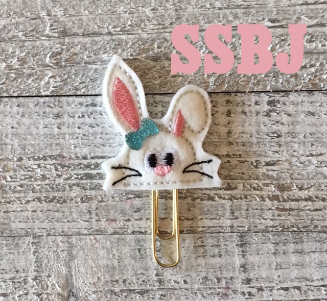 SSBJ Peeking Bunny Embroidery File