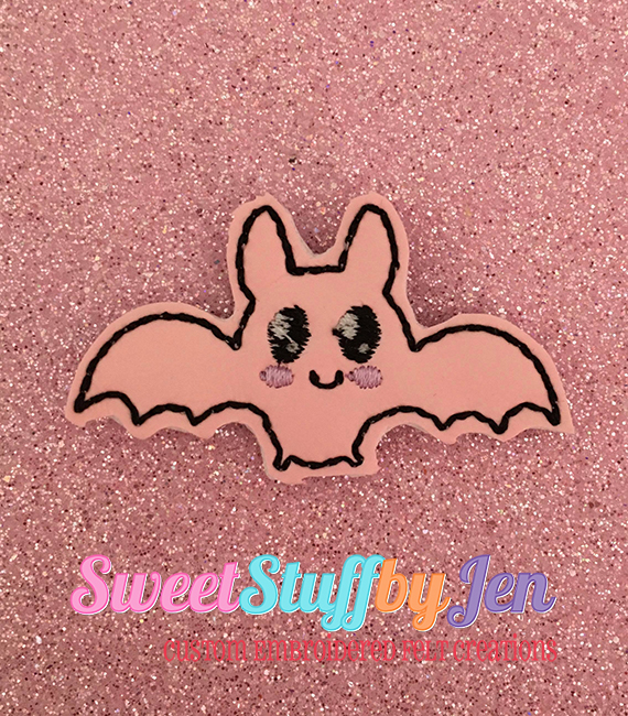 SSBJ Pink Hallow BAT Embroidery File